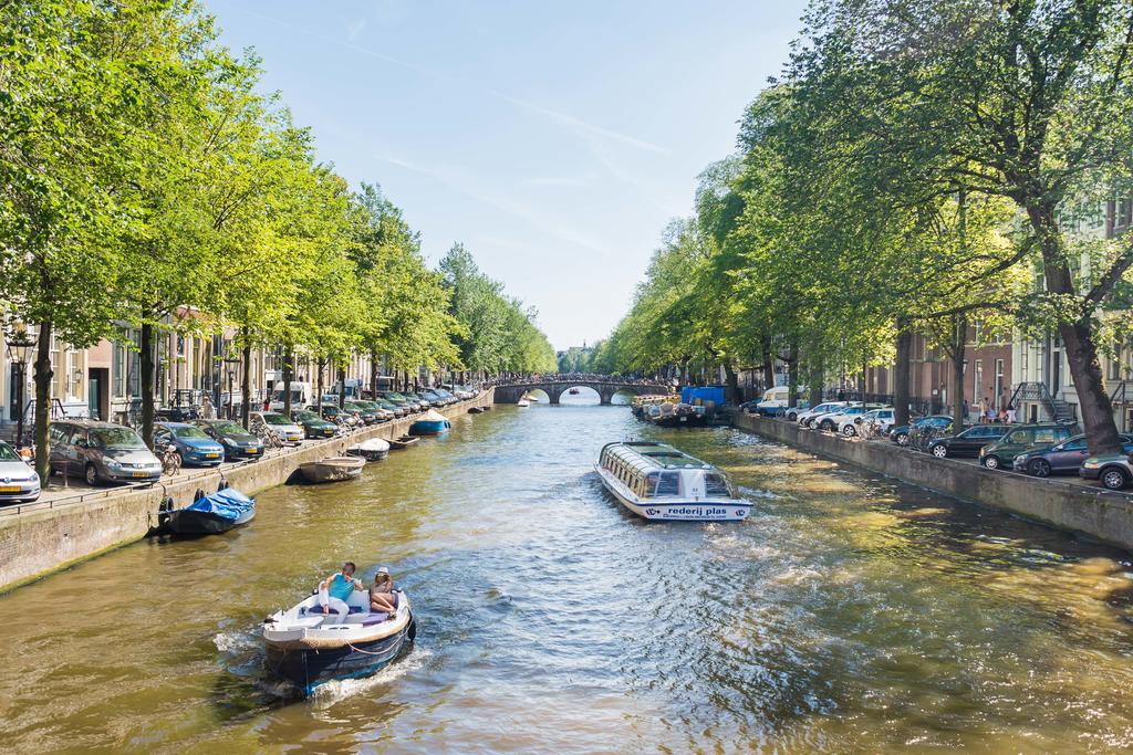 Houseboat Studio With Canalview And Free Bikes Ámsterdam Exterior foto